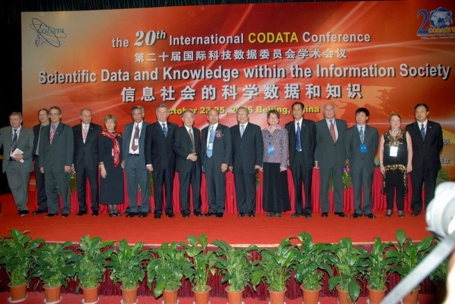 20th International CODATA Conference, Beijing 2006 - Main participants